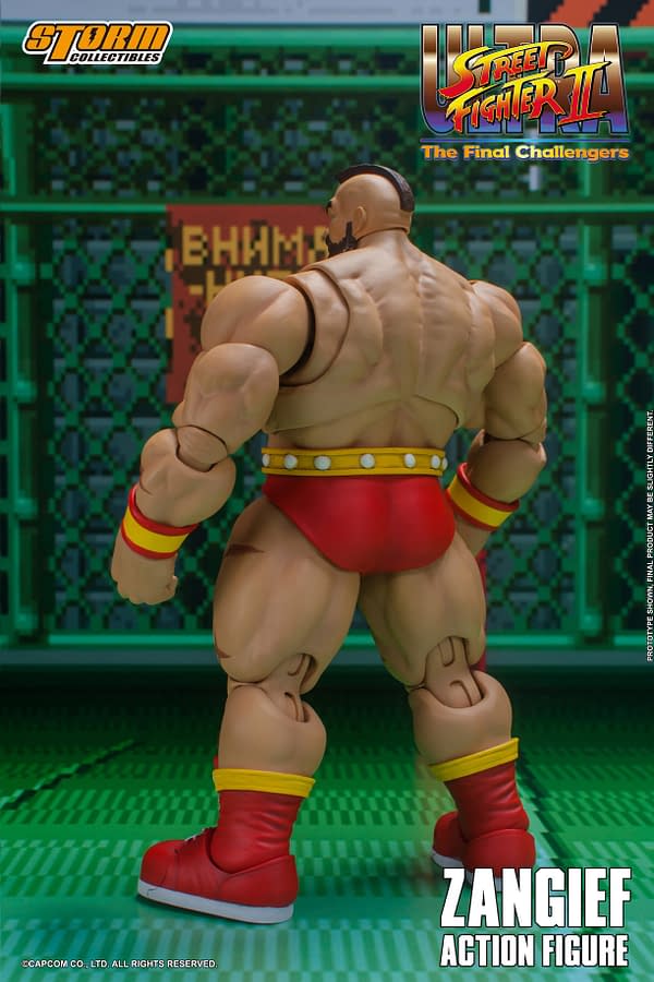 Street Fighter Zangief Fights for Russia With Storm Collectibles