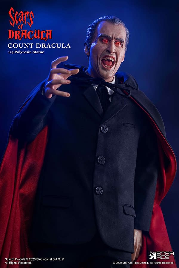 Dracula Is Back With Star Ace New Scars of Dracula 2.0 Statue