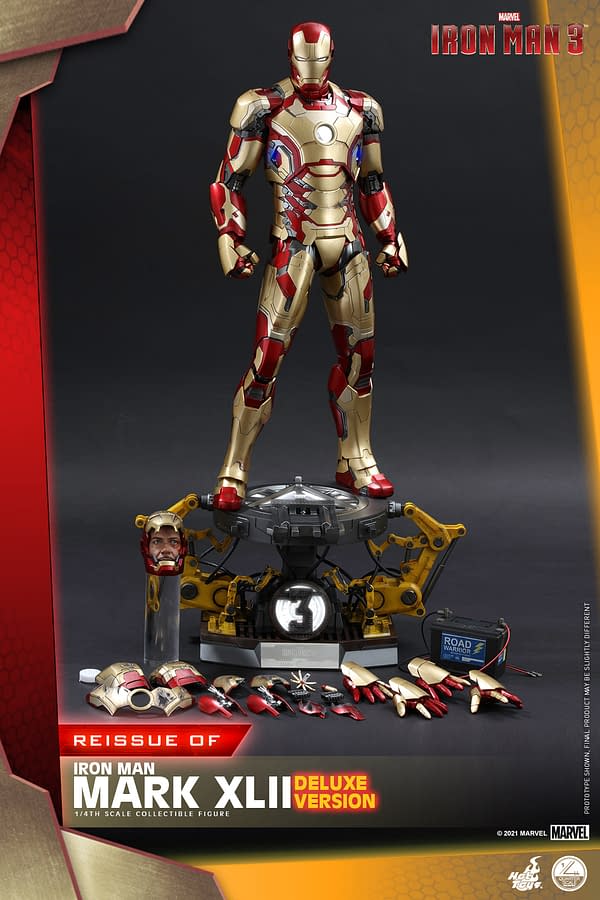 Hot Toys Announces Iron Man 3 1/4th Scale Figure Reissue