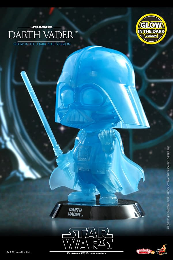 New Glow-in-the-Dark Star Wars Hot Toys Cosbaby's Coming Soon