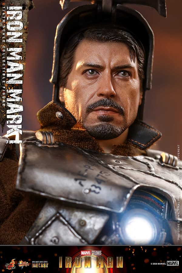 Return to the Beginning with Iron Man Mark I Hot Toys Figure