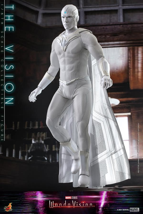 Hot Toys Reveals WandaVision White The Vision Is On The Way