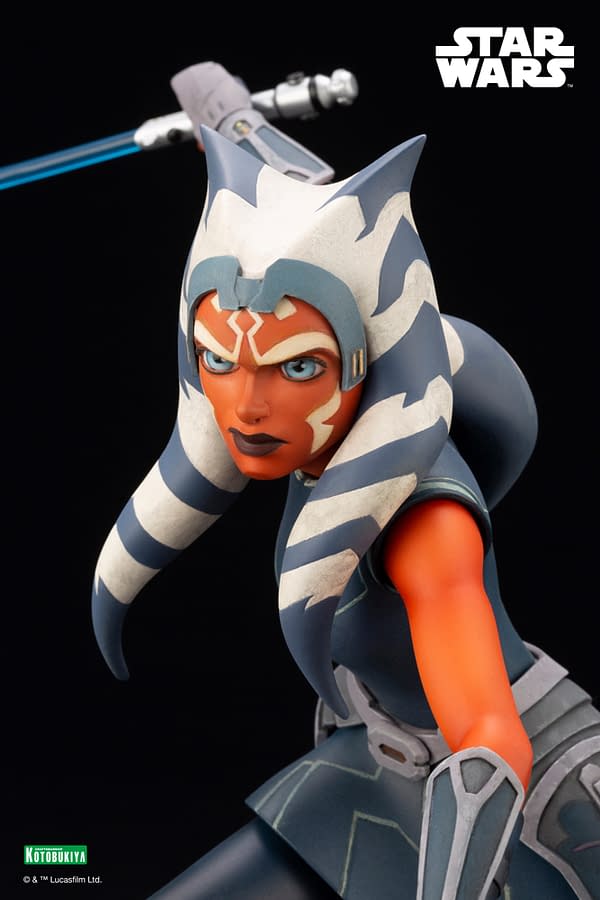 Ahsoka Tano Joins Kotobukiya's Star Wars ARTFX Statue