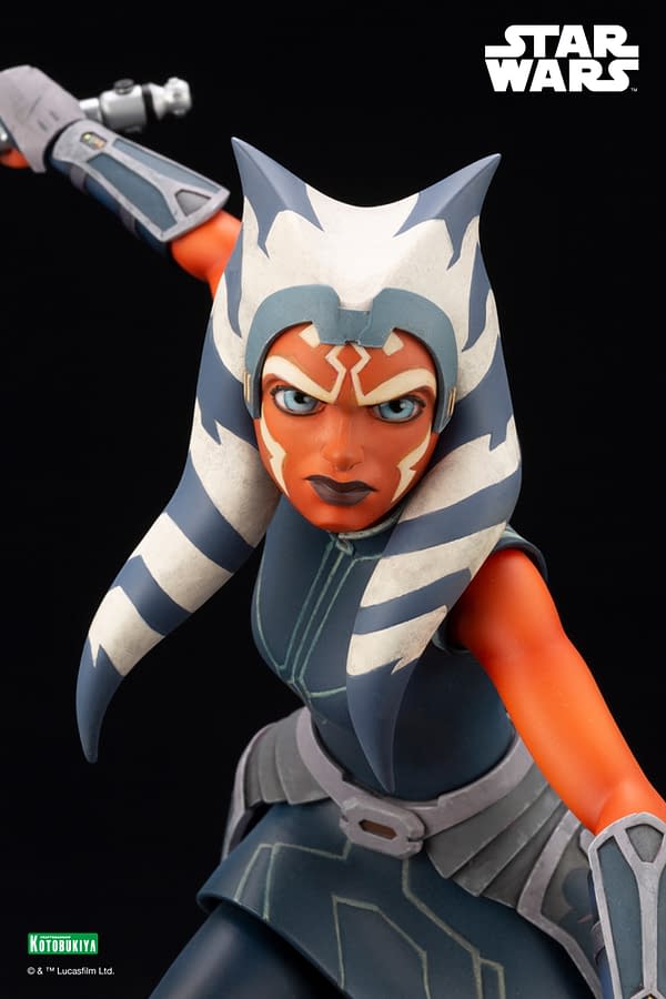 Ahsoka Tano Joins Kotobukiya's Star Wars ARTFX Statue