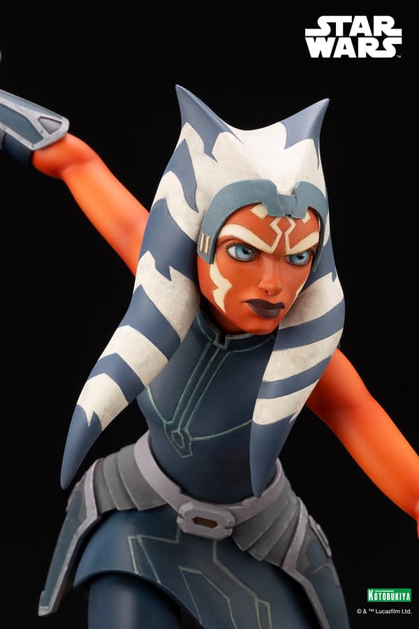 Ahsoka Tano Joins Kotobukiya's Star Wars ARTFX Statue