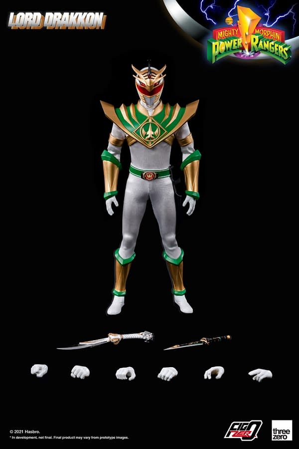 Fear The Might of Power Rangers Lord Drakkon with threezero