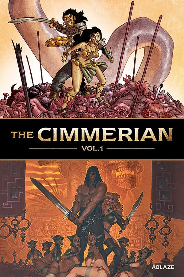 The Cimmerian: ABLAZE Announces 3 New Titles of Hit Barbarian Series