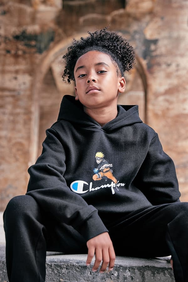 Naruto Forms Champion's First Anime-Based Apparel Collection