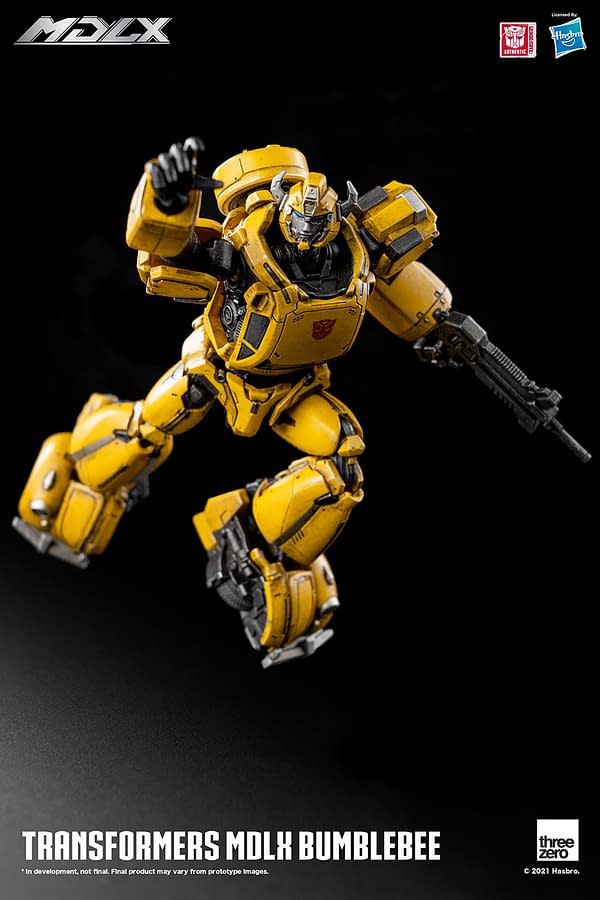 Threezero Reveals New Transformers MDLX Figure with Bumblebee
