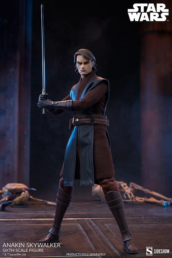 Anakin Skywalker Returns to The Clone Wars With New Sideshow Figure