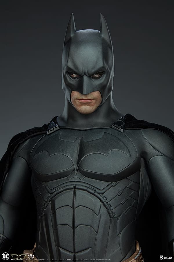 Sideshow Returns to the Beginning With New  Batman Begins Statue