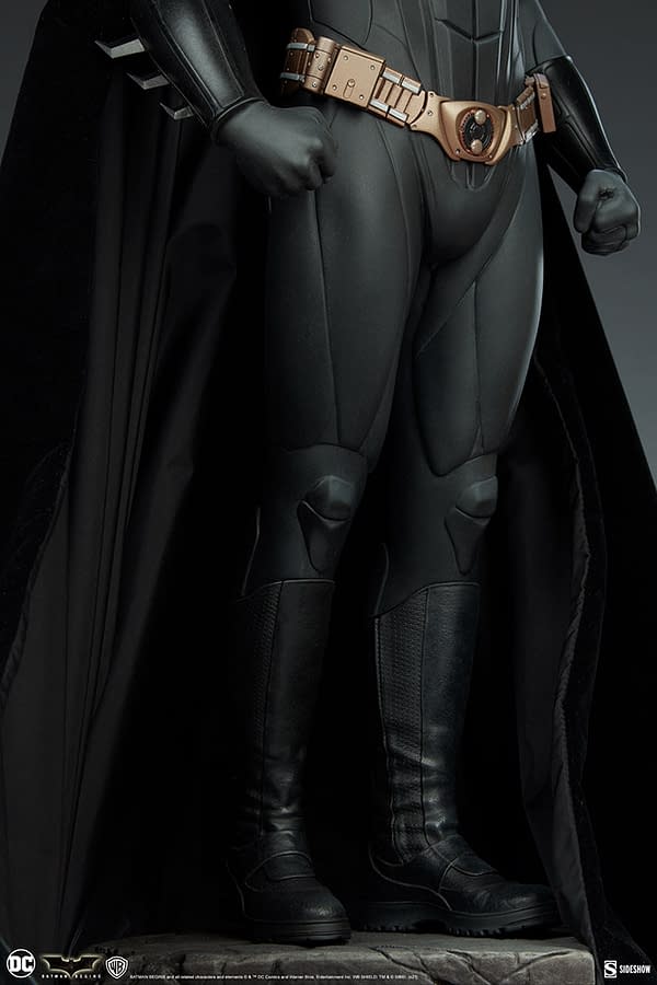 Sideshow Returns to the Beginning With New  Batman Begins Statue