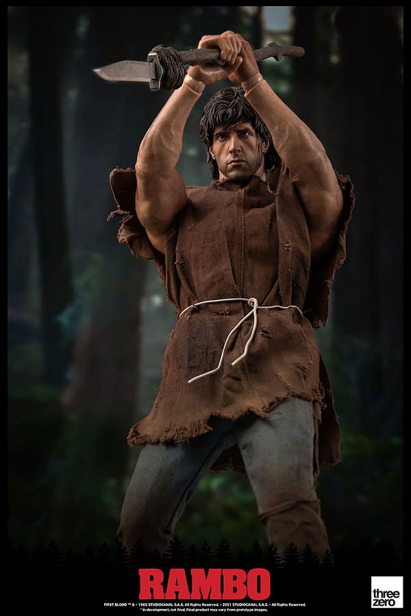 Rambo Gets First Blood with New 1/6th Scale Figure from threezero