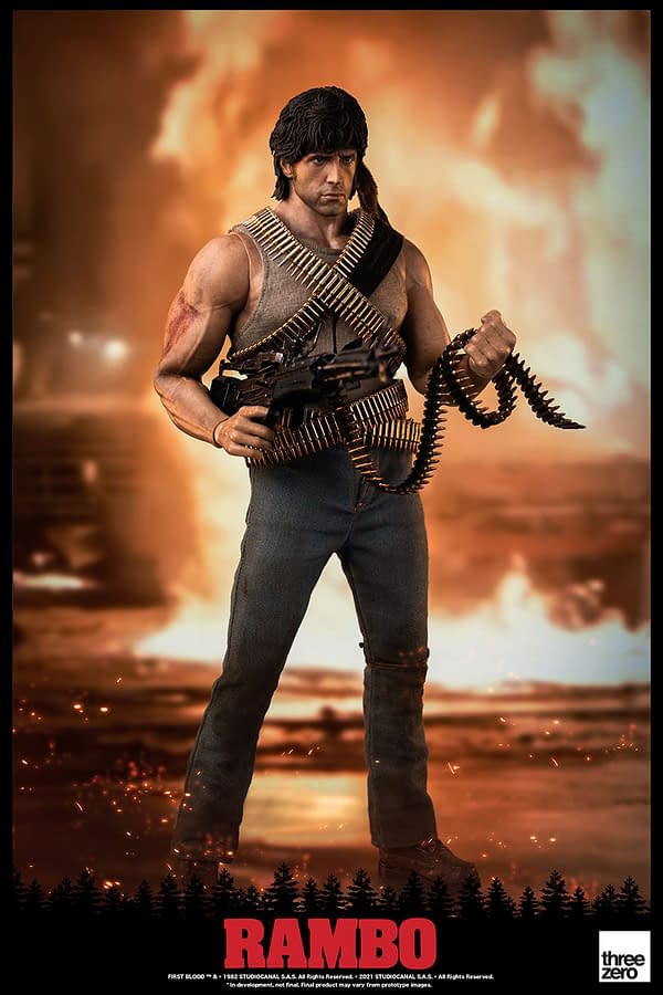 Rambo Gets First Blood with New 1/6th Scale Figure from threezero