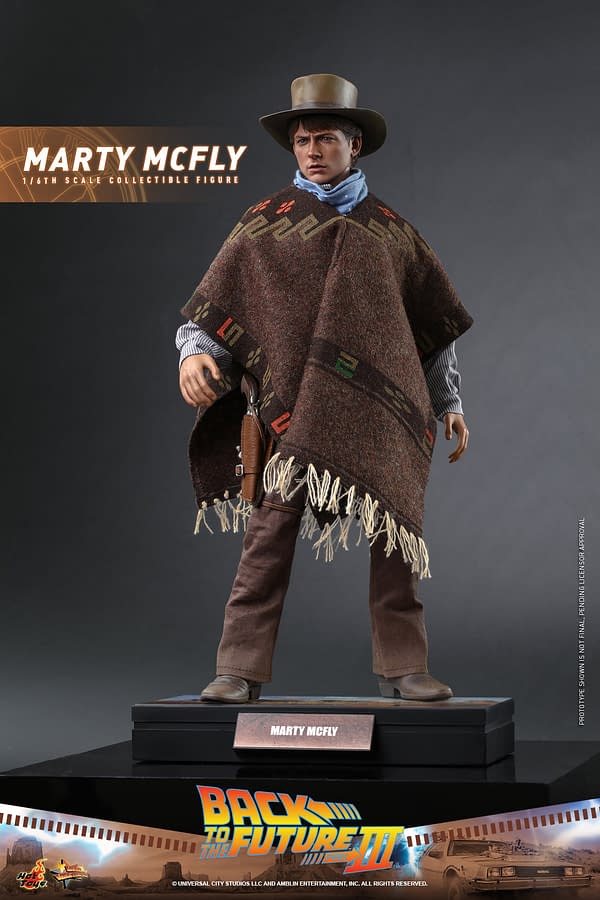 Cowboy Marty McFly Arrives with Hot Toys Back to the Future Part III