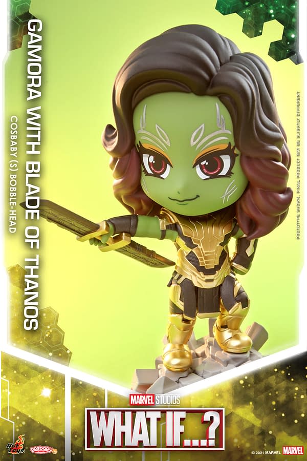 Hot Toys Reveals Marvel What If…? Infinity Ultron and Gamora Cosbaby