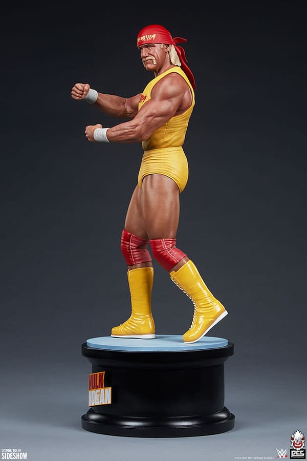 It's Hulkamania Time As PCS Collectibles Reveals New Hulk Hogan Statue