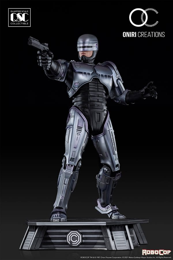 RoboCop Protects and Serves with New 1/4th Oniri Creations Statue