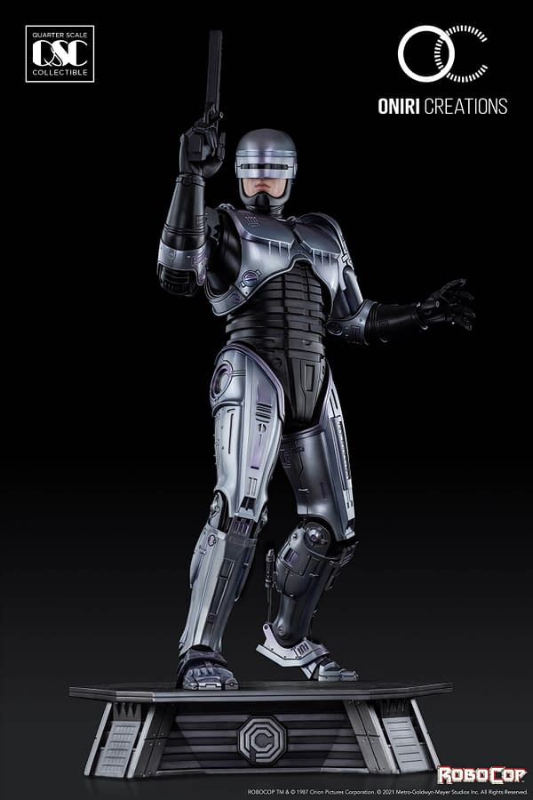 RoboCop Protects and Serves with New 1/4th Oniri Creations Statue