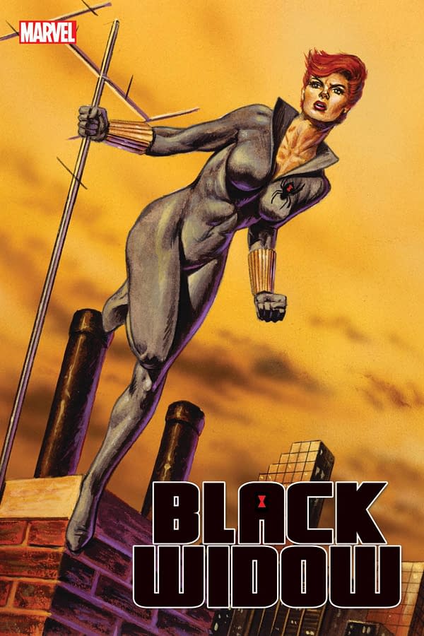 Cover image for BLACK WIDOW #12 JUSKO MARVEL MASTERPIECES VAR