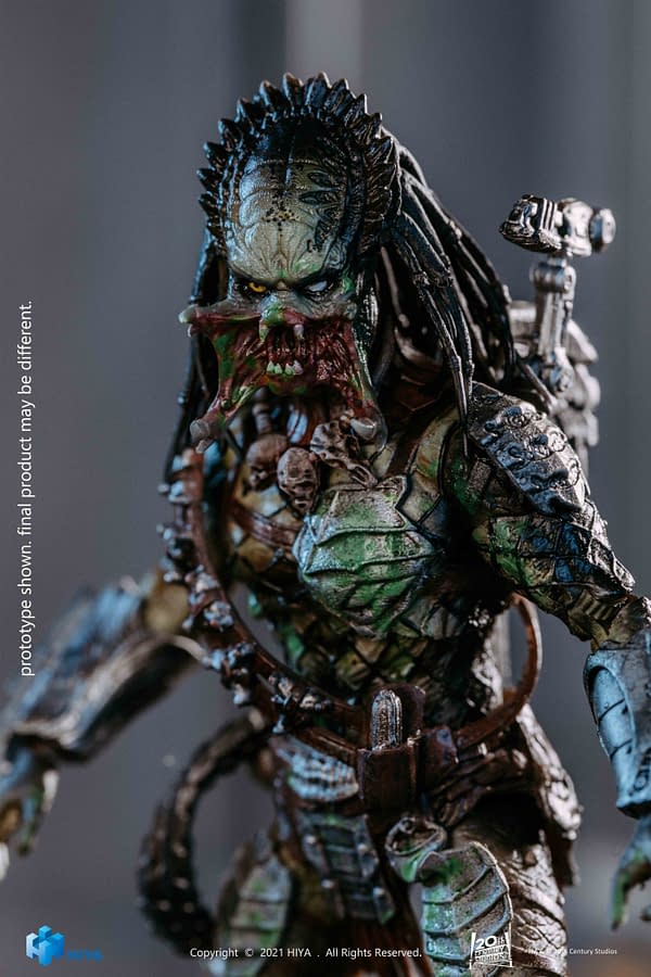 Alien vs. Predator: Requiem Wolf Gets Two New Hiya Toys Figures