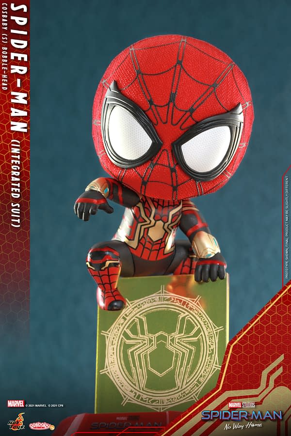Spider-Man: No Way Home Cosbaby Coming Soon from Hot Toys
