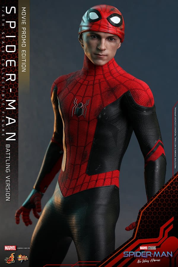 Hot Toys Reveals Spider-Man: No Way Home Movie Promo Figure