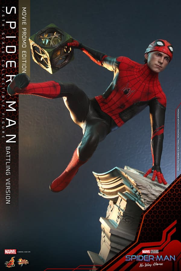 Hot Toys Reveals Spider-Man: No Way Home Movie Promo Figure