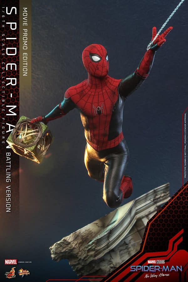 Hot Toys Reveals Spider-Man: No Way Home Movie Promo Figure