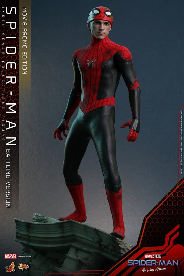 Hot Toys Reveals Spider-Man: No Way Home Movie Promo Figure