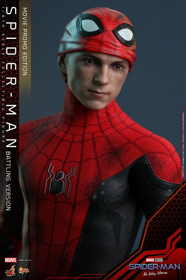 Hot Toys Reveals Spider-Man: No Way Home Movie Promo Figure