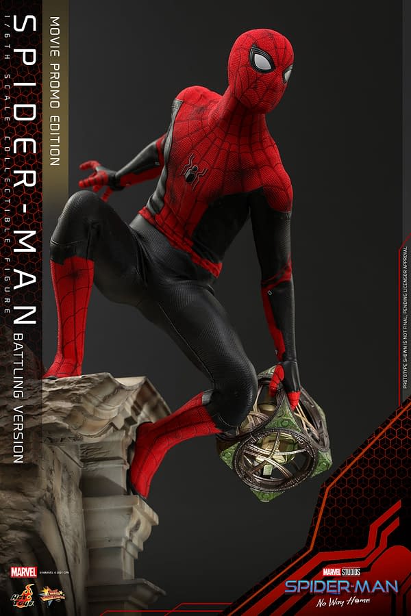 Hot Toys Reveals Spider-Man: No Way Home Movie Promo Figure