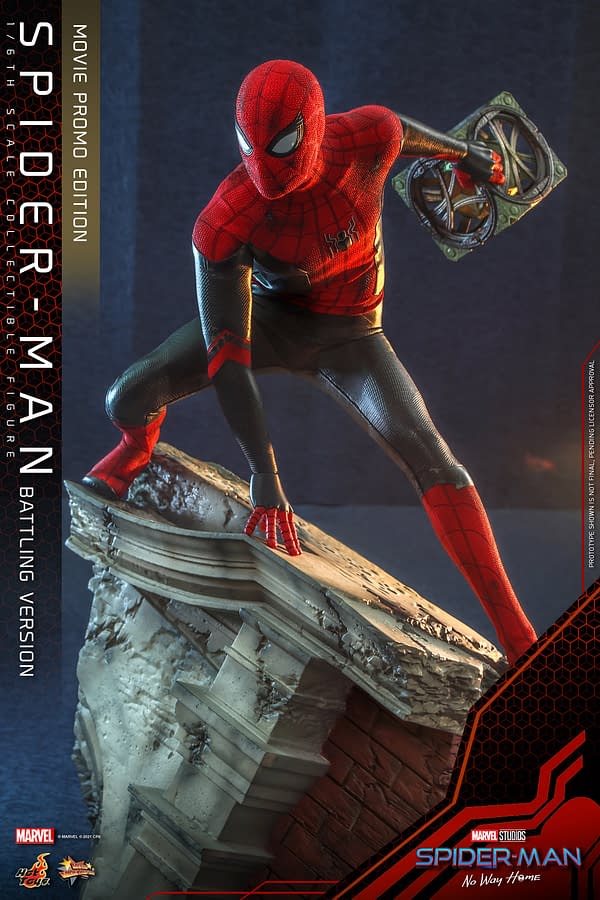 Hot Toys Reveals Spider-Man: No Way Home Movie Promo Figure