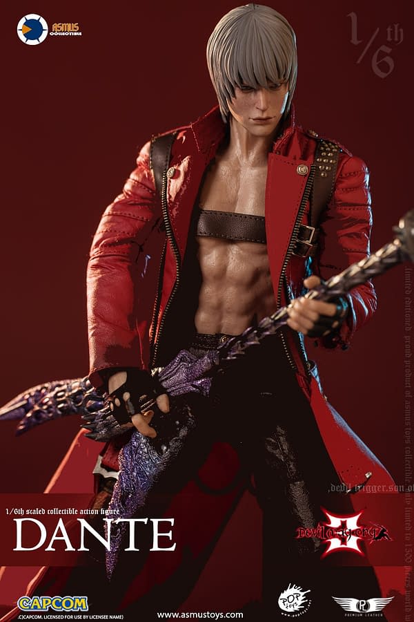 Asmus Toys Reveals Devil May Cry III Dante 1/6th Scale Figure