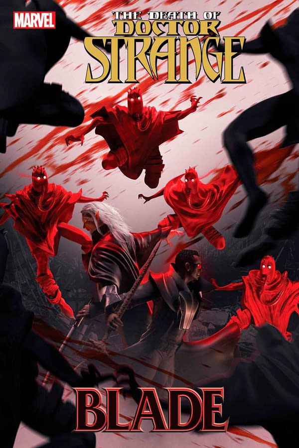 Cover image for Death of Doctor Strange: Blade #1