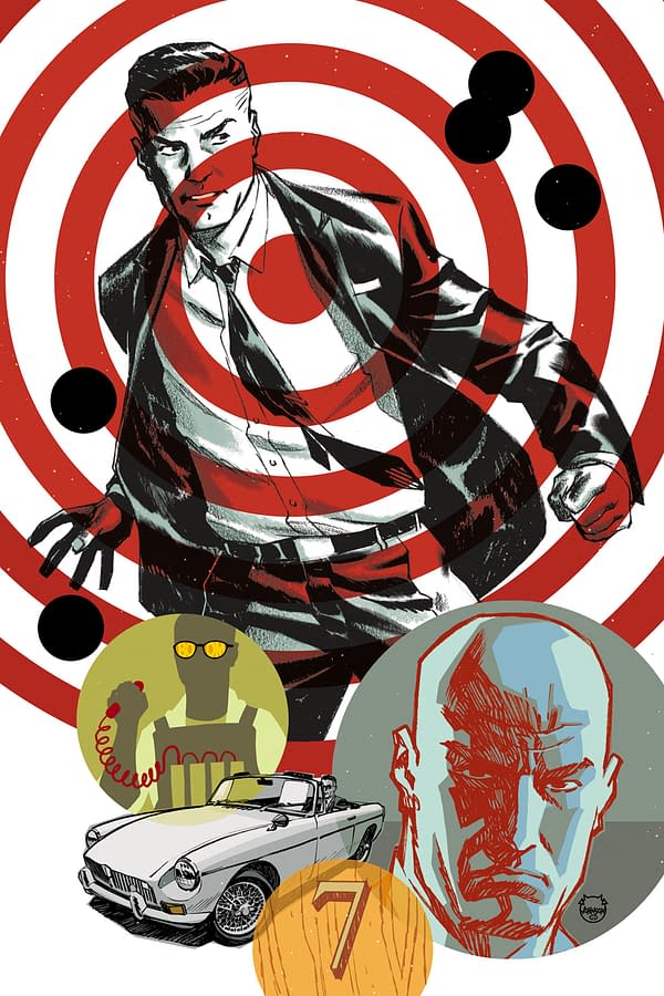 Cover image for HUMAN TARGET #4 (OF 12) CVR B DAVE JOHNSON VAR (MR)