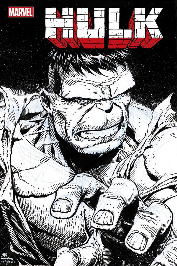 Cover image for HULK 3 CHEUNG HEADSHOT SKETCH VARIANT