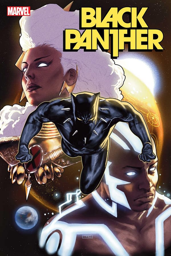 Cover image for BLACK PANTHER 3 CLARKE VARIANT [1:25]