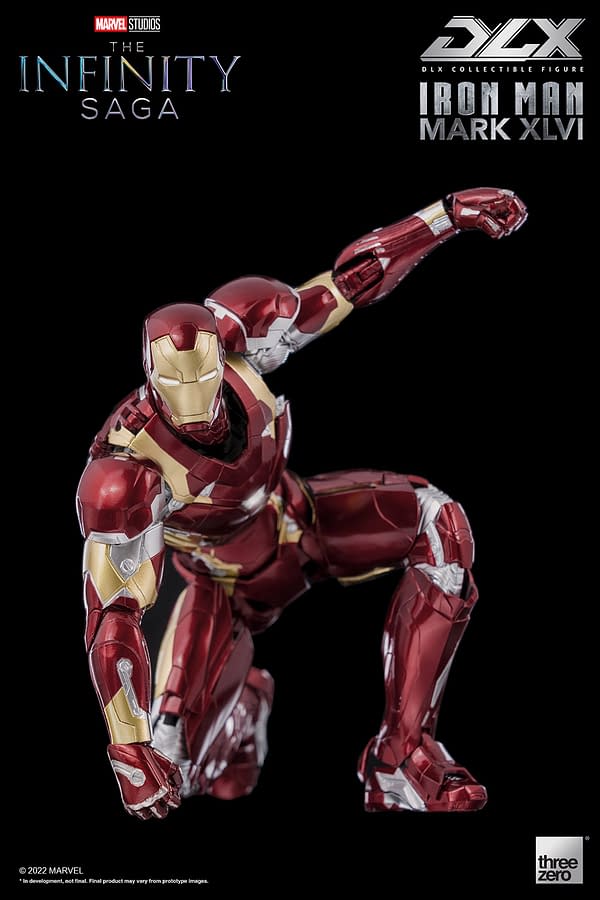 Threezero Debuts New Infinity Saga DLX Iron Man with Mark 46 Armor