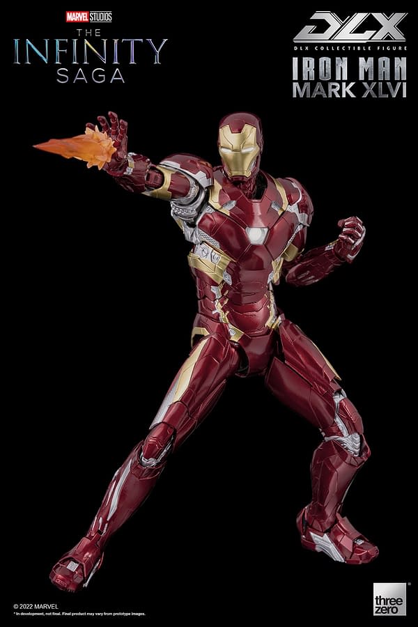 Threezero Debuts New Infinity Saga DLX Iron Man with Mark 46 Armor