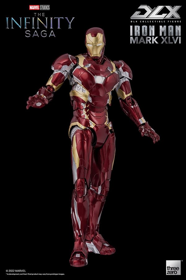 Threezero Debuts New Infinity Saga DLX Iron Man with Mark 46 Armor