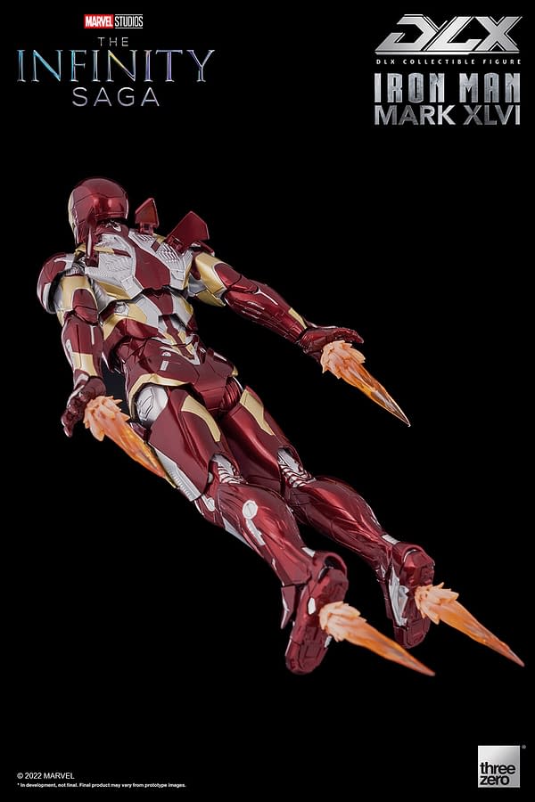 Threezero Debuts New Infinity Saga DLX Iron Man with Mark 46 Armor