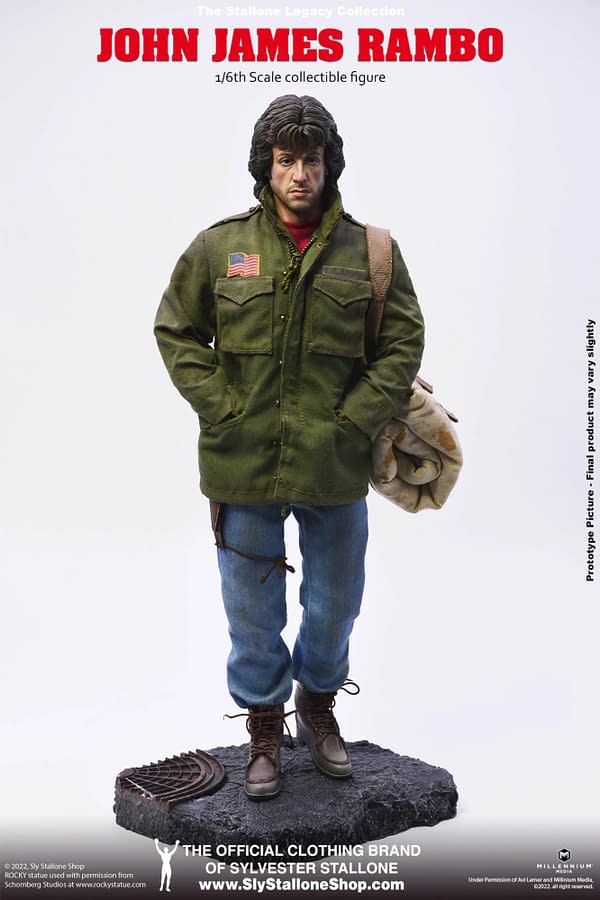 Sly Stallone Shop Reveals Rambo First Blood 1/6 Scale Figure
