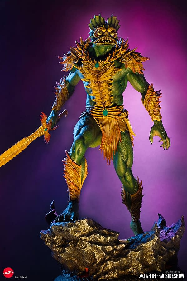 Tweeterhead Reveals Master of the Universe Mer-Man Maquette