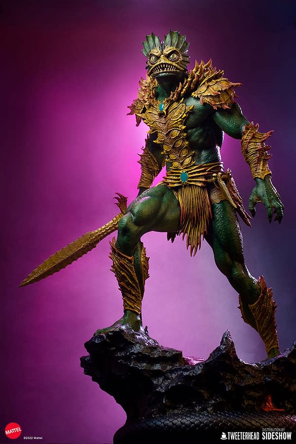 Tweeterhead Reveals Master of the Universe Mer-Man Maquette