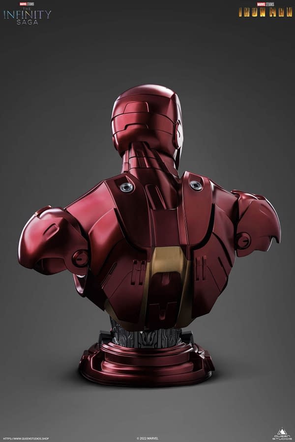 Iron Man Mark III Life Size Bust Coming Soon from Queen Studios 