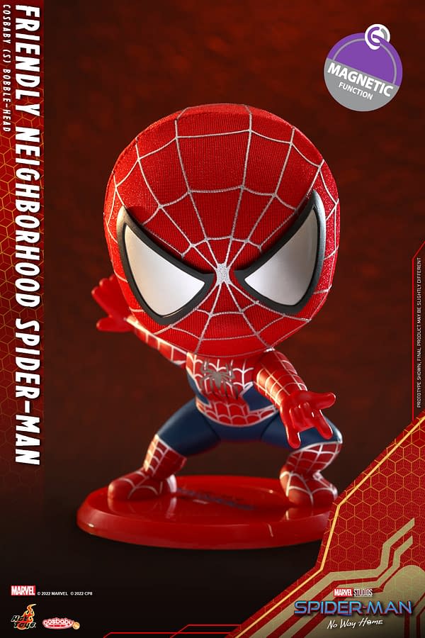 New Spider-Man: No Way Home Cosbaby Include Legendary Spiders