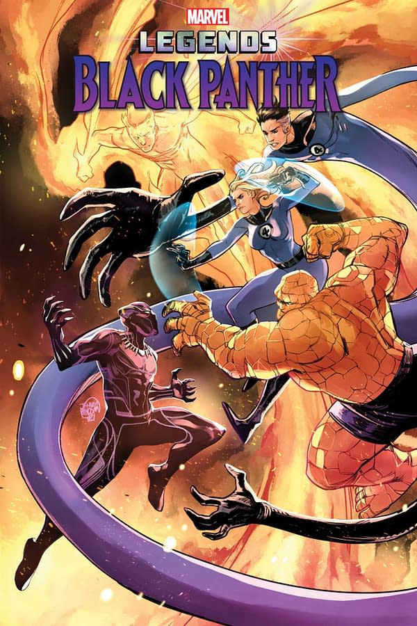 Cover image for BLACK PANTHER LEGENDS #4 JAHNOY LINDSAY COVER