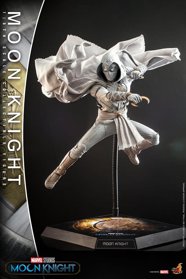 Hot Toys Fully Reveals 1/6th Scale Disney+ Moon Knight Figure 