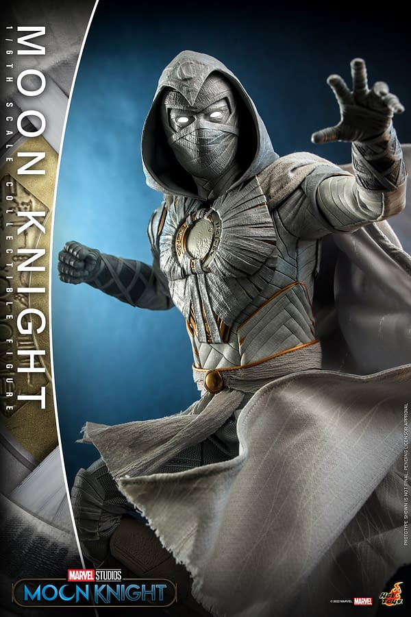 Hot Toys Fully Reveals 1/6th Scale Disney+ Moon Knight Figure 